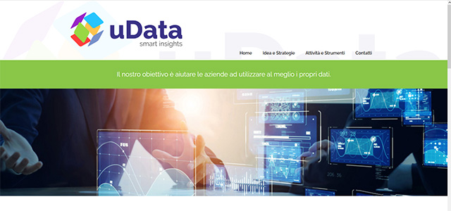 home page del sito