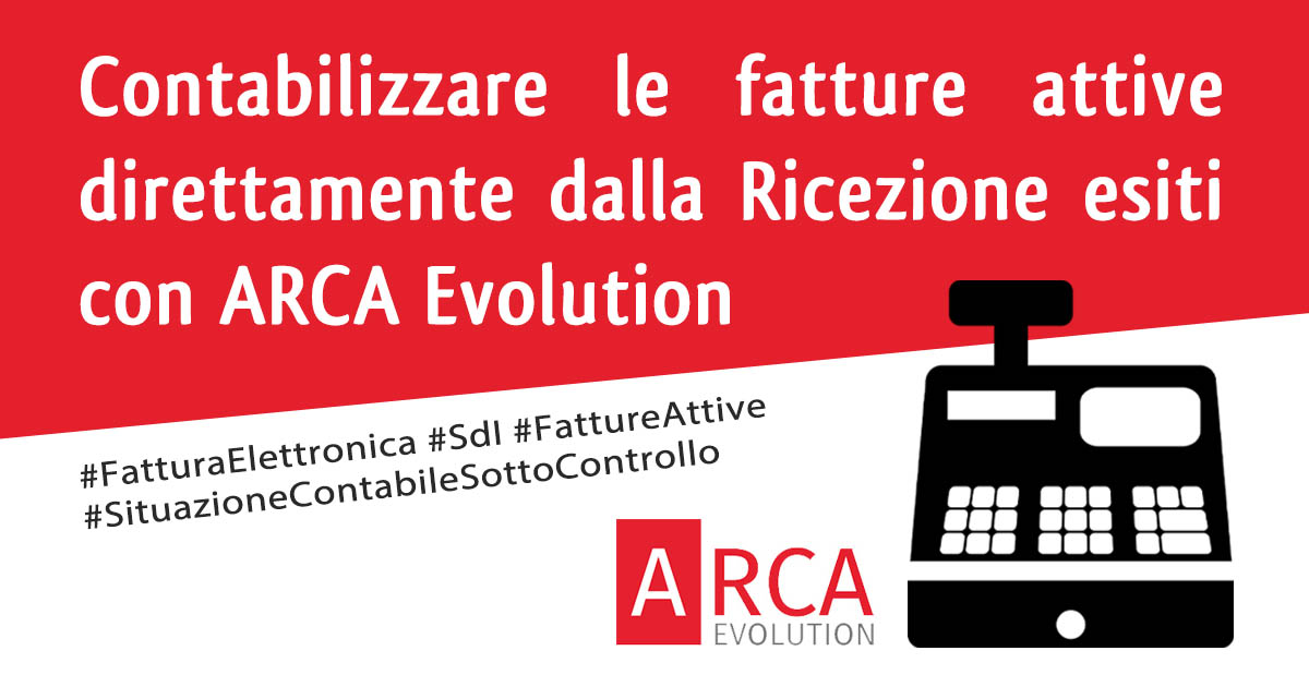 Contabilizzare le fatture elettroniche attive